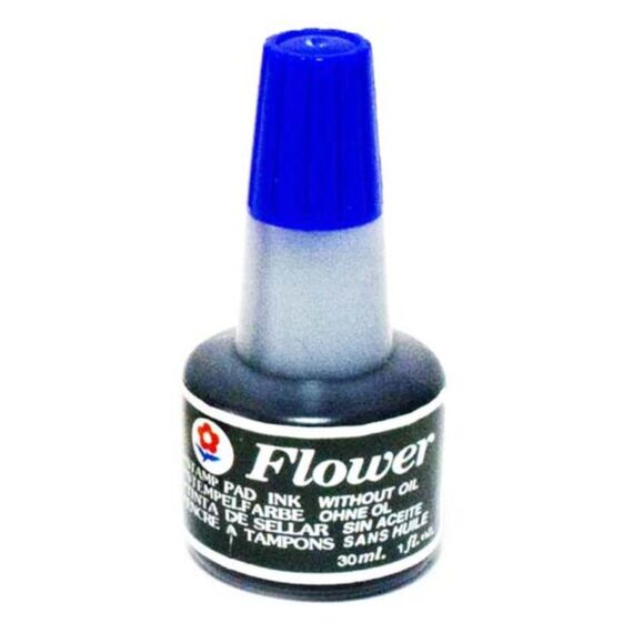 ΜΕΛΑΝΙ ΤΑΜΠΟΝ FLOWER ΜΠΛΕ