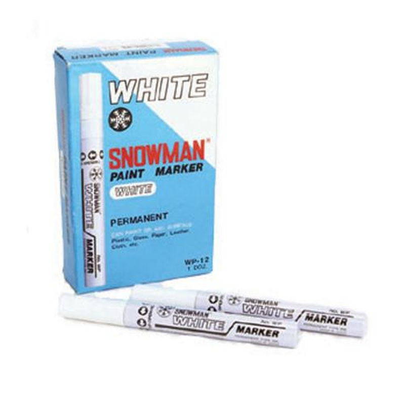 ΜΑΡΚΑΔΟΡΟΣ SNOWMAN WP-12 ΜΠΙΛΙΑ 1.0mm – 3.0mm ΛΕΥΚΟ