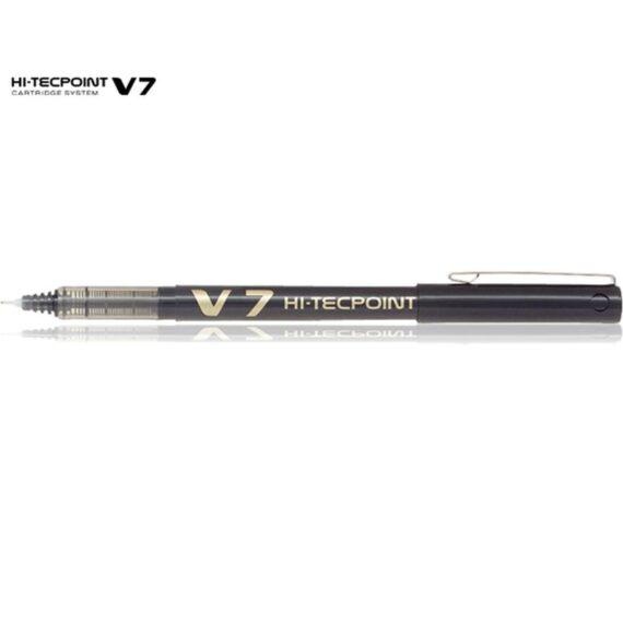 ΜΑΡΚΑΔΟΡΟΣ PILOT V7 HI-TECPOINT 0.7mm ΜΑΥΡΟ