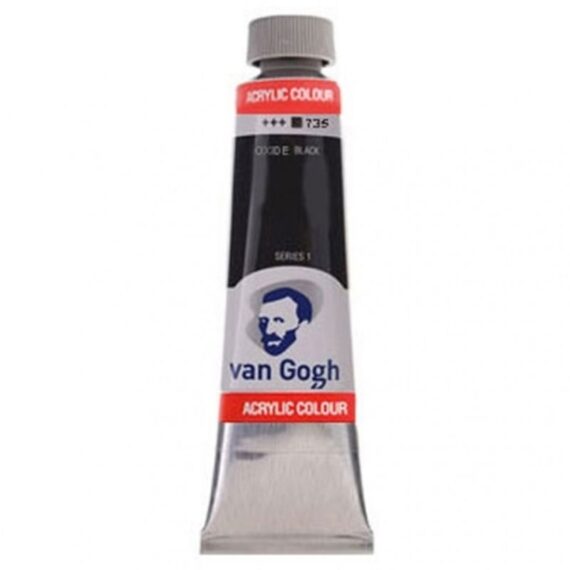 ΑΚΡΥΛΙΚΑ TALENS VAN GOGH 40ml (735) OXIDE BLACK