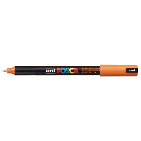 ΜΑΡΚΑΔΟΡΟΣ UNI BALL POSCA PC-1MR 0.7mm ΠΟΡΤΟΚΑΛΙ