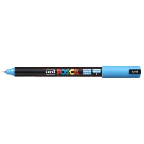 ΜΑΡΚΑΔΟΡΟΣ UNI BALL POSCA PC-1MR 0.7mm ΘΑΛΑΣΣΙ