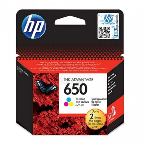 ΜΕΛΑΝΙ HP 650 TRI-COLOR (CZ102AE) ΜΕΛΑΝΙ HP 650 TRI-COLOR (CZ102AE)