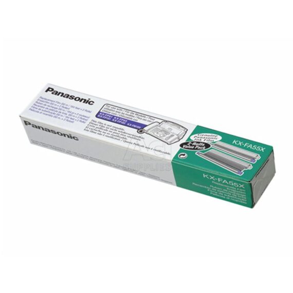 ΜΕΛΑΝΟΤΑΙΝΙΑ PANASONIC KX-FA55X ΜΑΥΡΗ (2 τμχ)
