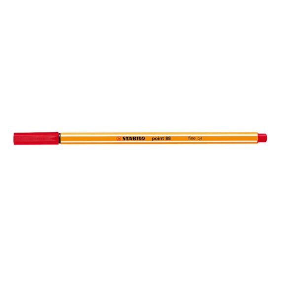 ΜΑΡΚΑΔΟΡΟΣ STABILO 88 0.4mm (40) RED