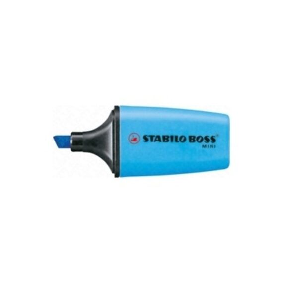 ΜΑΡΚΑΔΟΡΟΣ STABILO BOSS 5.0mm ΜΙΝΙ ΦΩΣΦΟΡΟΥΧΟΣ ΜΠΛΕ (31)
