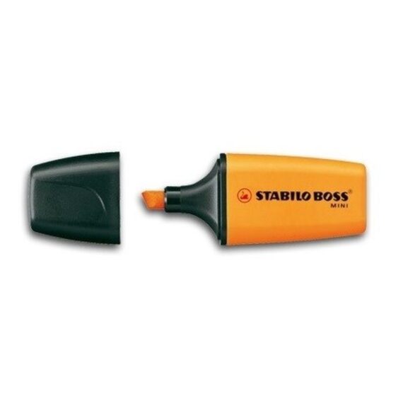 ΜΑΡΚΑΔΟΡΟΣ STABILO BOSS 5.0mm ΜΙΝΙ ΦΩΣΦΟΡΟΥΧΟΣ ΠΟΡΤΟΚΑΛΙ (54)