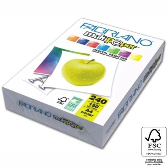 ΧΑΡΤΙ ΦΩΤΟΤΥΠΙΚΟ Α4 240gr/m² (150 φ.) FABRIANO