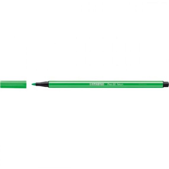 ΜΑΡΚΑΔΟΡΟΣ STABILO 68 1.0mm (033) FLUORESCENT GREEN