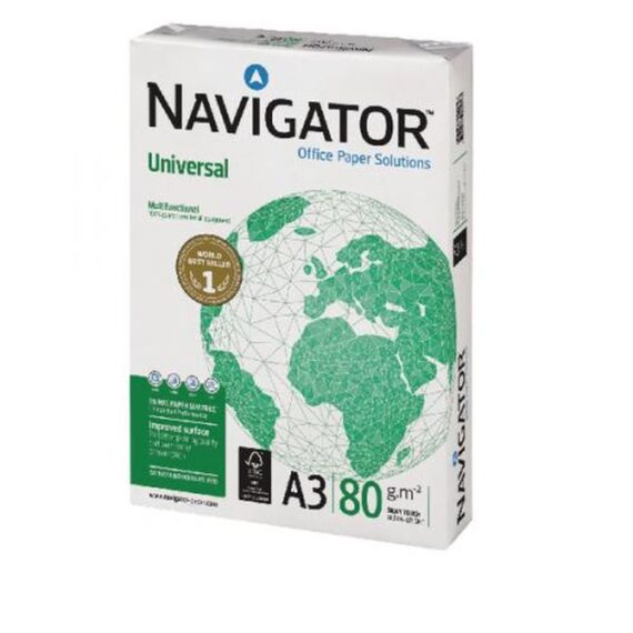 ΧΑΡΤΙ ΦΩΤΟΤΥΠΙΚΟ Α3 80gr/m² (500 Φ.) NAVIGATOR