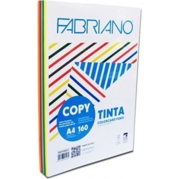 ΧΑΡΤΙ ΦΩΤΟΤΥΠΙΚΟ Α4 5 ΧΡΩΜΑΤΑ 160gr/m² (5Χ20φ) ΕΝΤΟΝΑ