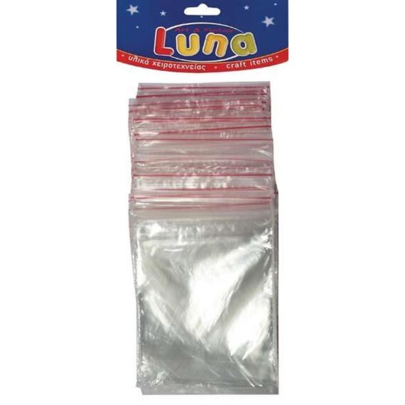 ΣΑΚΟΥΛΑΚΙΑ ZIP 6 Χ 8cm (50 τμχ)