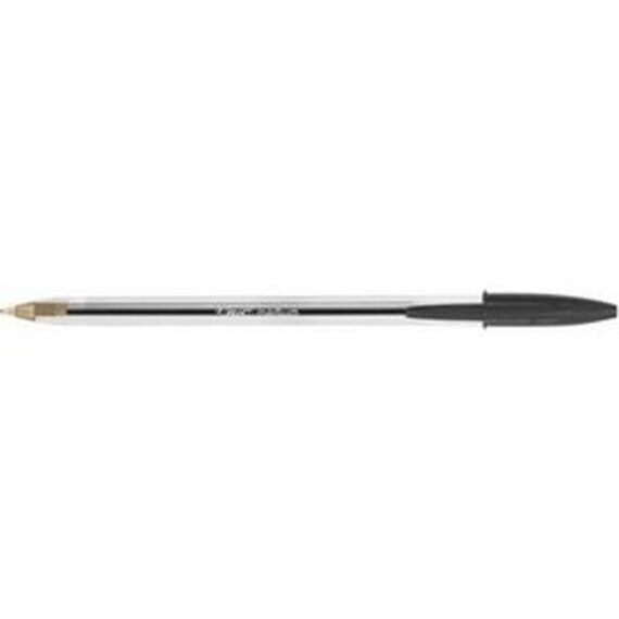 ΣΤΥΛΟ BIC CRISTAL MEDIUM 1.0mm ΜΑΥΡΟ
