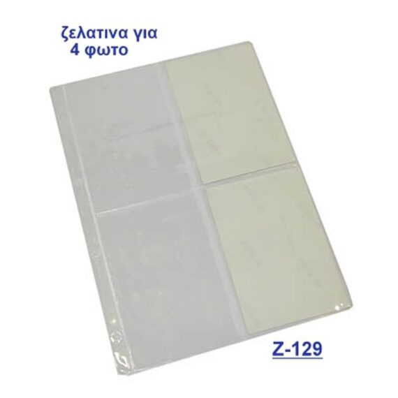 ΖΕΛΑΤΙΝΑ ΚΑΡΤ ΒΙΖΙΤ 4 ΘΕΣΕΩΝ Α4 ΚΡΙΚ