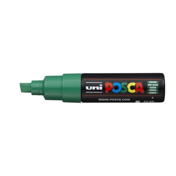 ΜΑΡΚΑΔΟΡΟΣ UNI BALL POSCA PC- 8K 8.0mm ΠΡΑΣΙΝΟ
