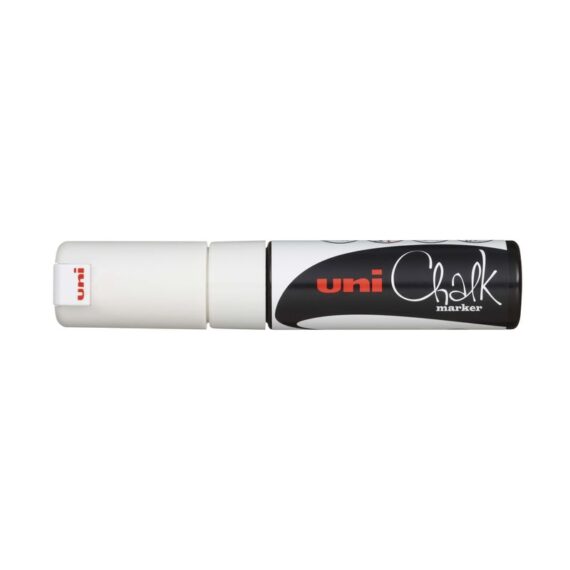 ΜΑΡΚΑΔΟΡΟΣ UNI BALL POSCA PWE – 8K 8.0mm CHALK ΛΕΥΚΟ