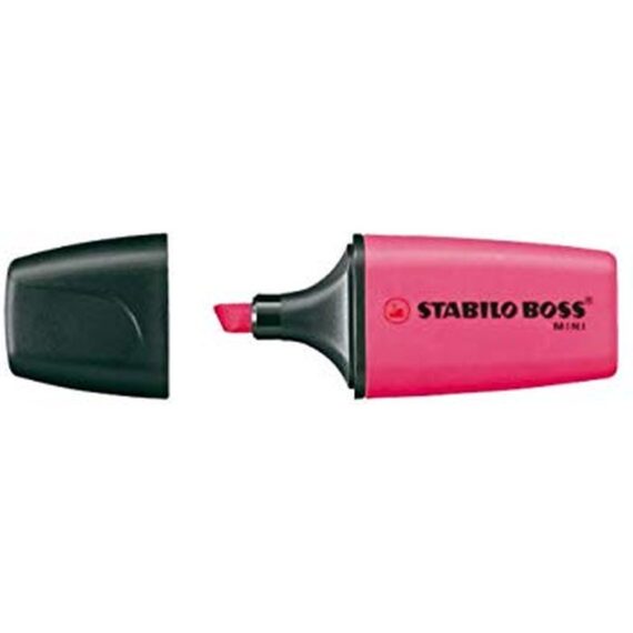 ΜΑΡΚΑΔΟΡΟΣ STABILO BOSS 5.0mm ΜΙΝΙ ΦΩΣΦΟΡΟΥΧΟΣ ΡΟΖ (56)