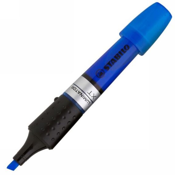 ΜΑΡΚΑΔΟΡΟΣ STABILO LUMINATOR 5.0mm ΜΠΛΕ (41)