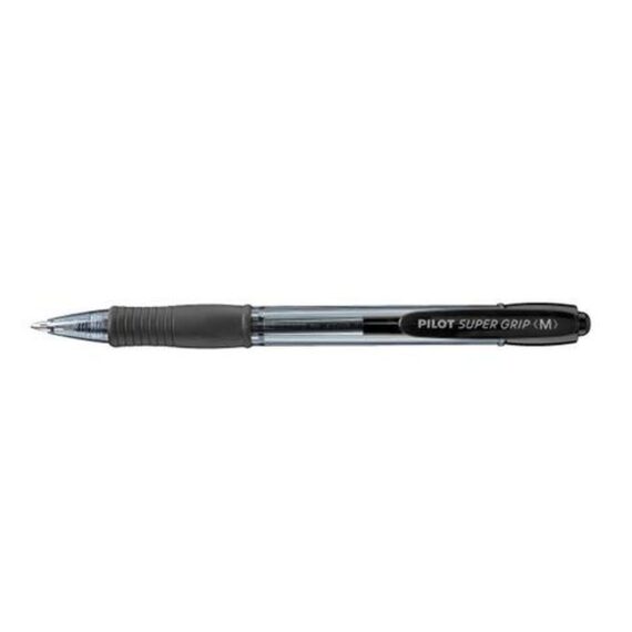 ΣΤΥΛΟ PILOT SUPER GRIP 1.0mm MEDIUM ΜΑΥΡΟ