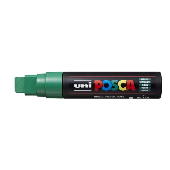 ΜΑΡΚΑΔΟΡΟΣ UNI BALL POSCA PC-17K 15mm ΠΡΑΣΙΝΟ