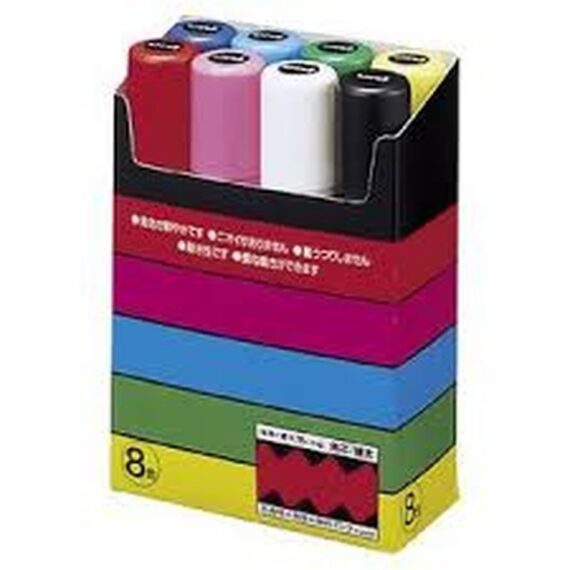 ΜΑΡΚΑΔΟΡΟΣ UNI BALL POSCA PC-17K 15mm STAND (8 τμχ)