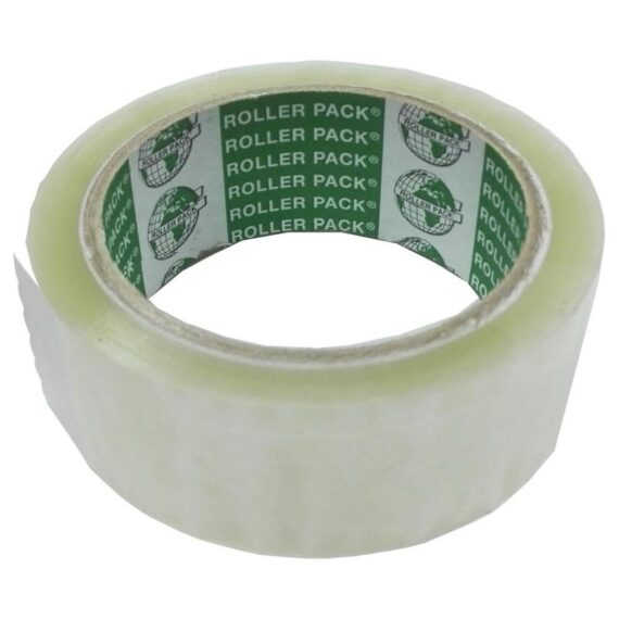 ΤΑΙΝΙΑ ΣΥΣΚΕΥΑΣΙΑΣ ROLLER PACK 48mm Χ 60m ΔΙΑΦΑΝΗ