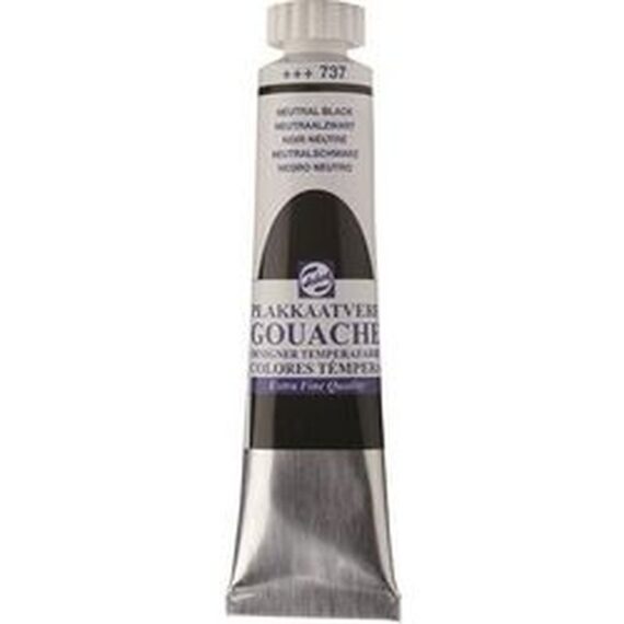 ΤΕΜΠΕΡΑ TALENS 20ml (737) NEUTRAL BLACK