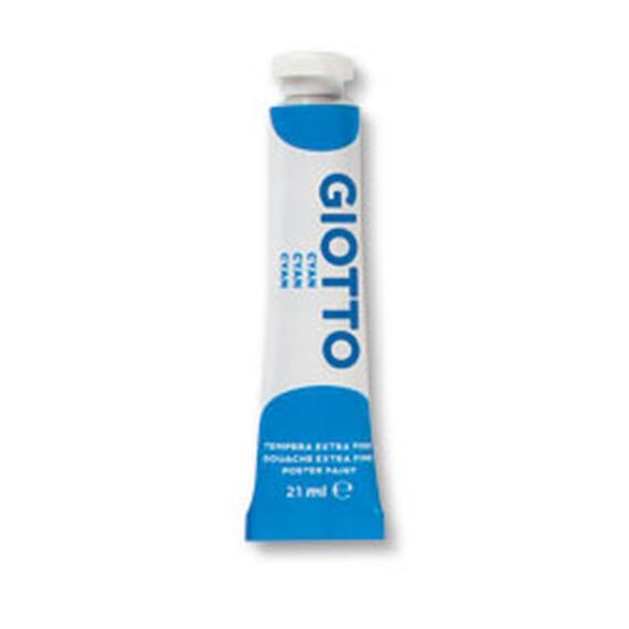 ΤΕΜΠΕΡΑ GIOTTO 21ml CYAN