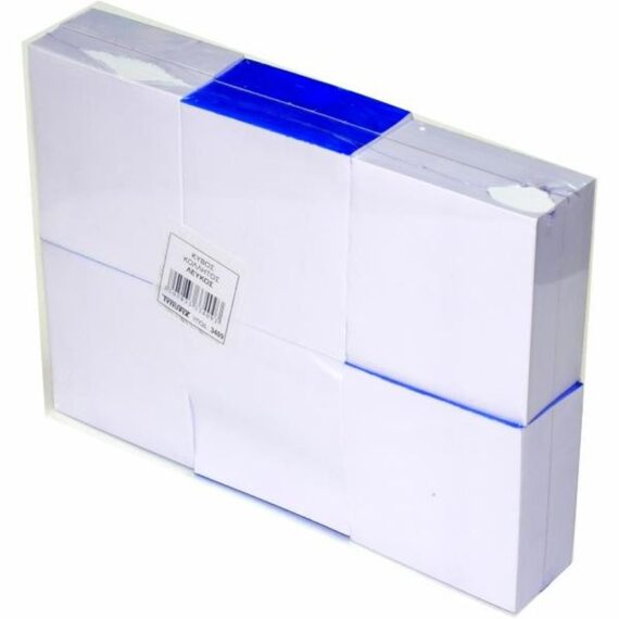 ΑΝΤΑΛΛΑΚΤΙΚΑ ΚΥΒΟΥ ΛΕΥΚΑ ΚΟΛΛΗΤΑ 9 Χ 10cm (300 φ.) ΑΝΤΑΛΛΑΚΤΙΚΑ ΚΥΒΟΥ ΛΕΥΚΑ ΚΟΛΛΗΤΑ 9 Χ 10cm (300 φ.)