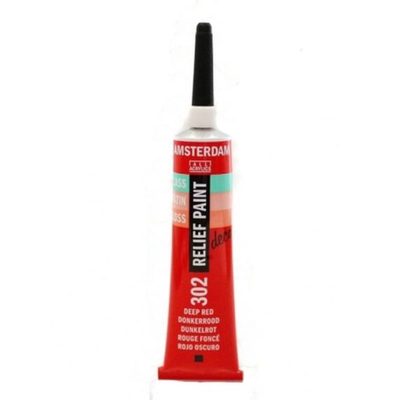 ΑΚΡΥΛΙΚΑ TALENS RELIEF 20ml (302) DEEP RED