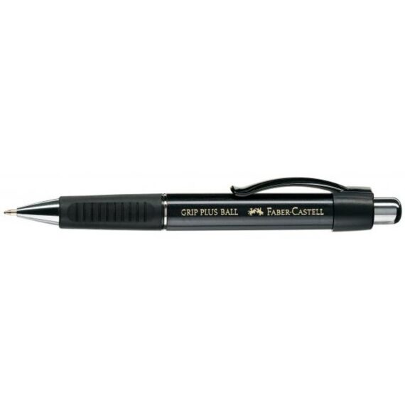 ΣΤΥΛΟ FABER-CASTELL GRIP PLUS BALL 0.7mm ΜΑΥΡΟ (140733)