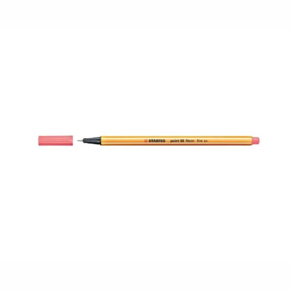 ΜΑΡΚΑΔΟΡΟΣ STABILO 88 0.4mm (040) NEON RED