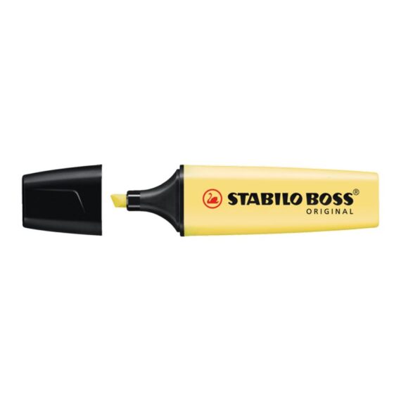 ΜΑΡΚΑΔΟΡΟΣ STABILO BOSS 5.0mm PASTEL ΚΙΤΡΙΝΟ (144)