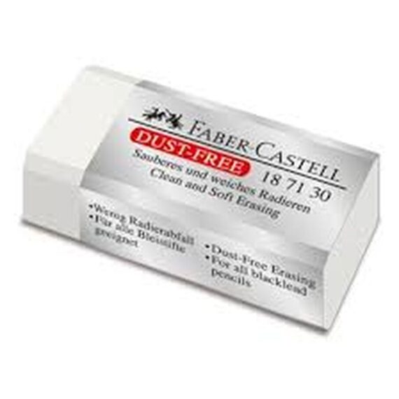 ΓΟΜΑ FABER-CASTELL 187130 DUST FREE ΜΙΝΙ ΛΕΥΚΗ