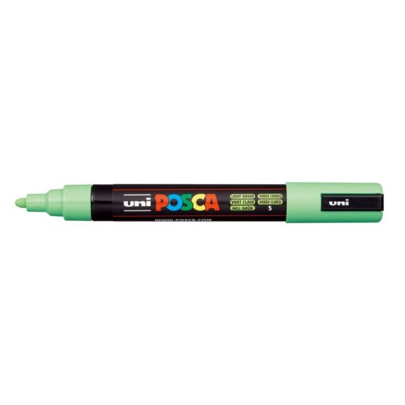 ΜΑΡΚΑΔΟΡΟΣ UNI BALL POSCA PC- 5M 1.8 – 2.5mm ΠΡΑΣΙΝΟ ΑΝΟΙΧΤΟ