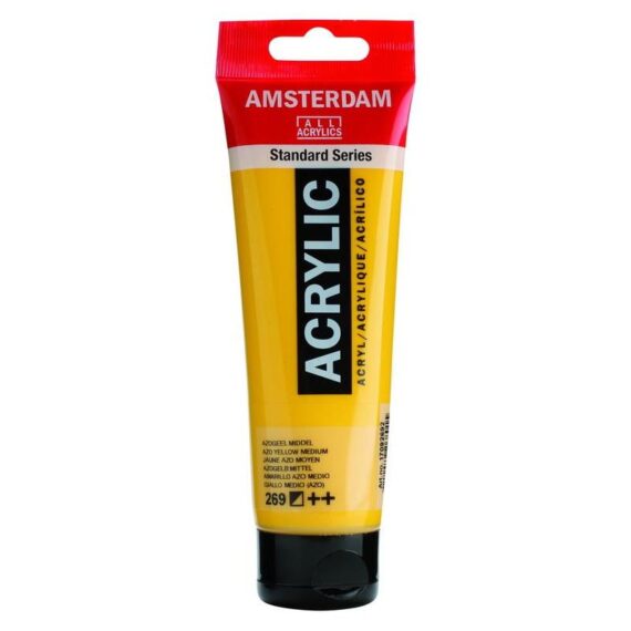ΑΚΡΥΛΙΚΑ TALENS AMSTERDAM 120ml (269) AZO YELLOW MEDIUM