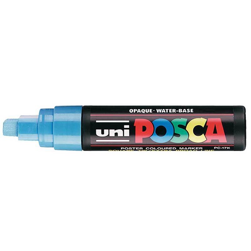 ΜΑΡΚΑΔΟΡΟΣ UNI BALL POSCA PC-17K 15mm ΓΑΛΑΖΙΟ