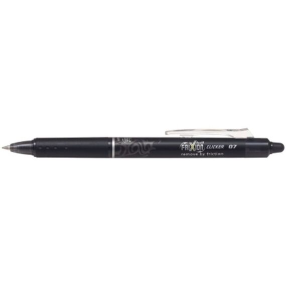 ΣΤΥΛΟ PILOT FRIXION CLICKER 0.7mm ΜΑΥΡΟ