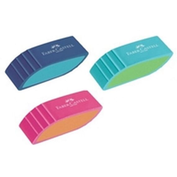 ΓΟΜΑ FABER-CASTELL 183049 SHAPED ΔΙΧΡΩΜΗ
