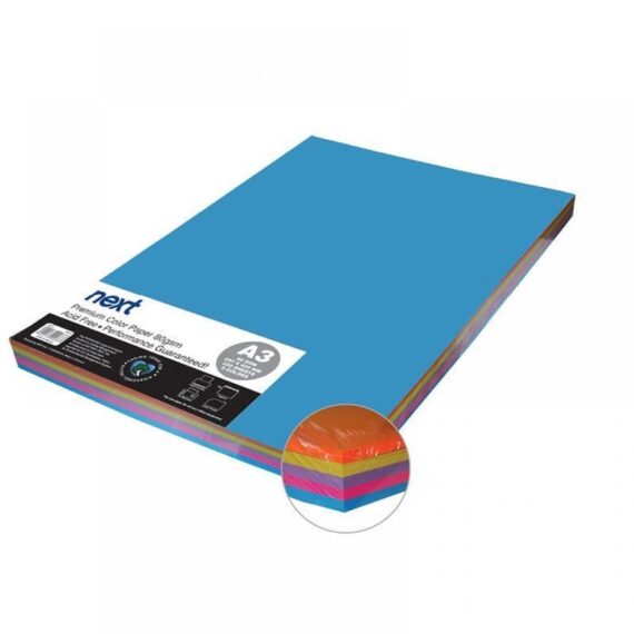 ΧΑΡΤΙ ΦΩΤΟΤΥΠΙΚΟ Α3 80gr/m² (250 Φ.) 5 ΧΡΩΜΑΤΑ