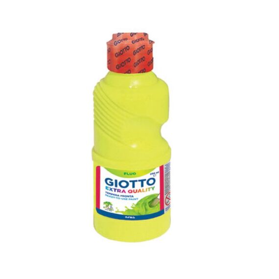 ΤΕΜΠΕΡΑ GIOTTO 250ml FLUO ΚΙΤΡΙΝΟ