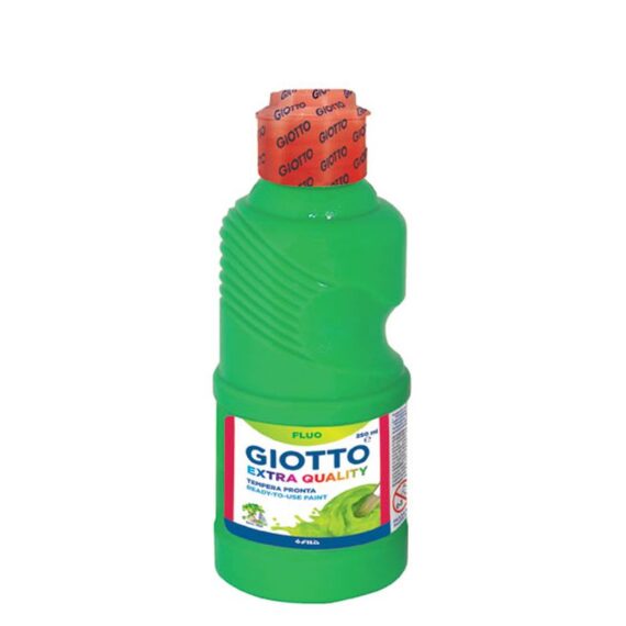 ΤΕΜΠΕΡΑ GIOTTO 250ml FLUO ΠΡΑΣΙΝΟ