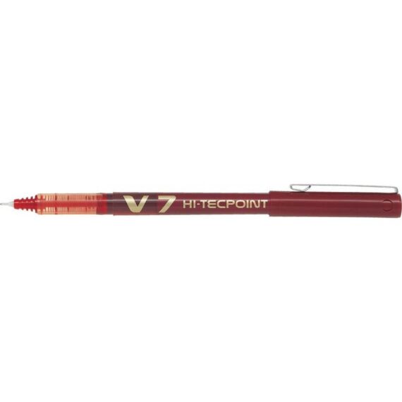 ΜΑΡΚΑΔΟΡΟΣ PILOT V7 HI-TECPOINT 0.7mm ΚΟΚΚΙΝΟ
