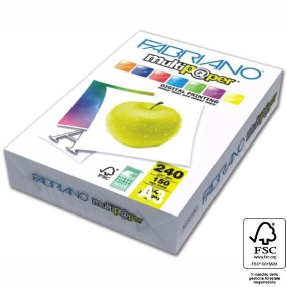 ΧΑΡΤΙ ΦΩΤΟΤΥΠΙΚΟ Α3 240gr/m² (150 Φ.) FABRIANO ΛΕΥΚΟ