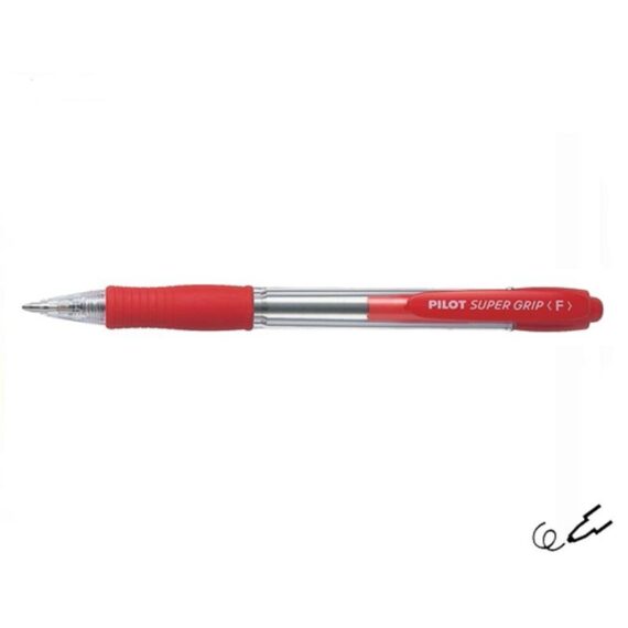 ΣΤΥΛΟ PILOT SUPER GRIP 0.7mm FINE ΚΟΚΚΙΝΟ