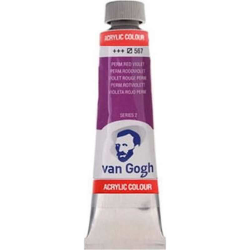 ΑΚΡΥΛΙΚΑ TALENS VAN GOGH 40ml (567) PERM. RED VIOLET