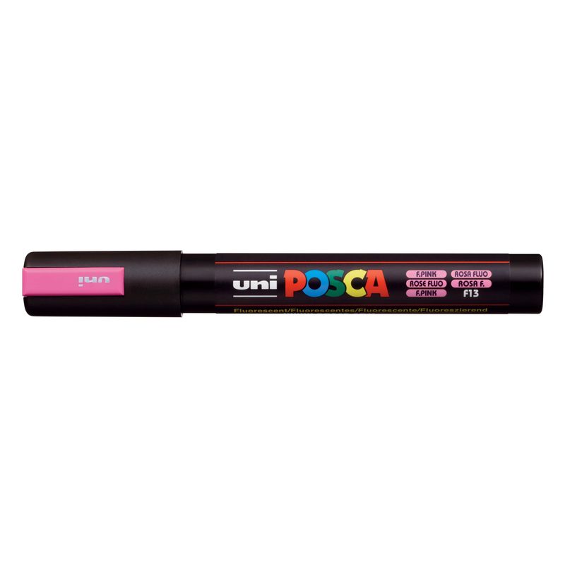 ΜΑΡΚΑΔΟΡΟΣ UNI BALL POSCA PC- 5M 1.8 – 2.5mm ΦΩΣΦΟΡΟΥΧΟ ΡΟΖ