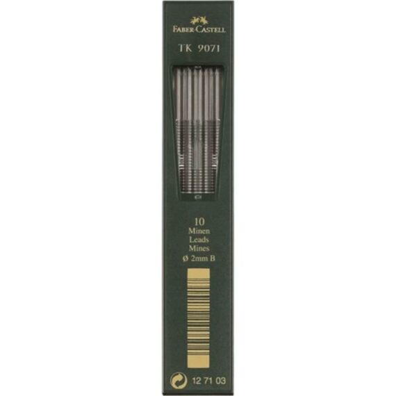 ΜΥΤΕΣ FABER-CASTELL 2mm B (127101)
