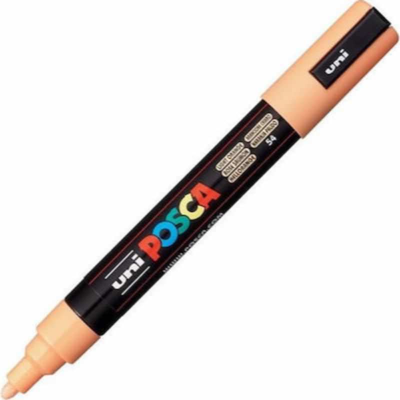 ΜΑΡΚΑΔΟΡΟΣ UNI BALL POSCA PC- 5M 1.8 – 2.5mm LIGHT ORANGE