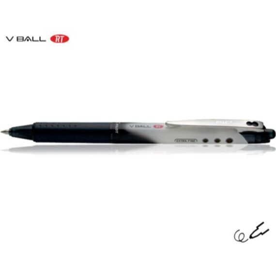 ΣΤΥΛΟ PILOT V-BALL RT 0.5mm ΜΑΥΡΟ